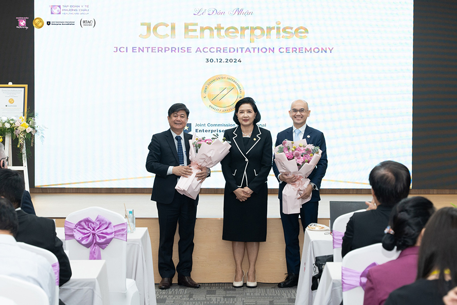 Tập đoàn y tế Phương Châu là một trong 10 tập đoàn y tế toàn cầu và đầu tiên tại Đông Nam Á được trao chứng nhận danh giá JCI Enterprise